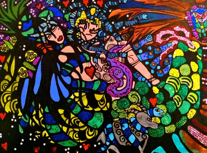 2002 Mermaid Passonate Embrace