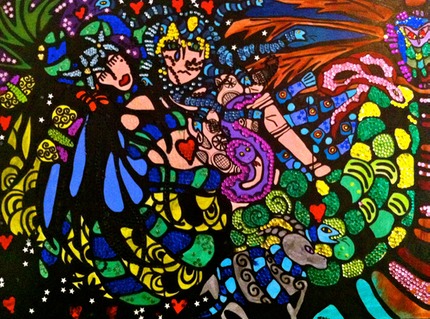 2002 Mermaid Passonate Embrace